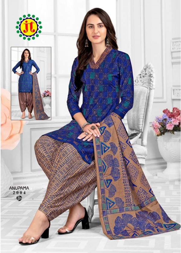 JT Anupama Vol-2 Cotton Designer Patiyala Dress Material